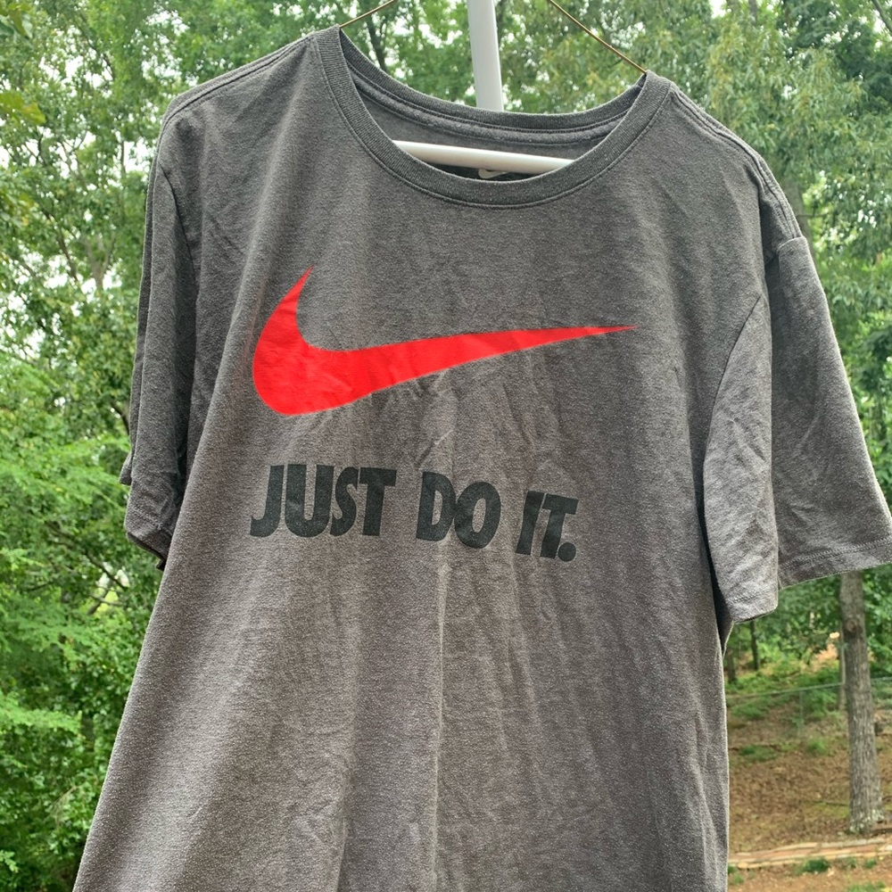 Gray Nike T-Shirt